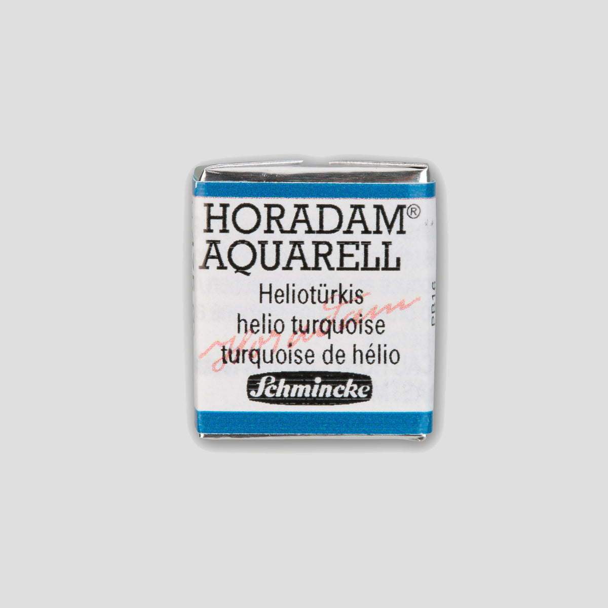 Schmincke Horadam® Half pan 475 Helio turquoise 1