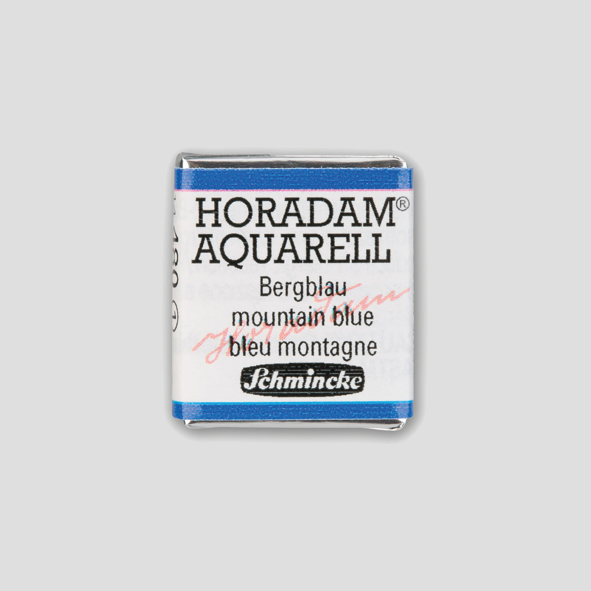 Schmincke Horadam® Half pan 480 Mountain blue 1