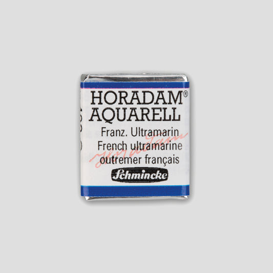 Schmincke Horadam Aquarelverf 493 French Ultramarine half pan 2