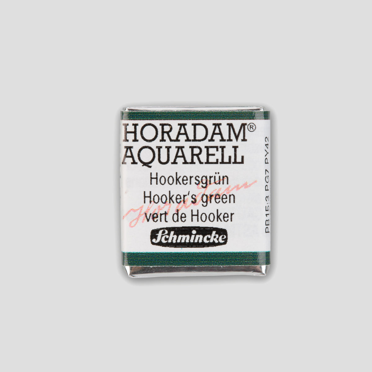 Schmincke Horadam® Half pan 521 Hooker's green 1