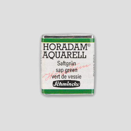 Schmincke Horadam Aquarelverf 530 Sap Green half pan 2