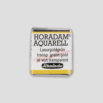 Schmincke Horadam® Halbpfanne transparent grüngold