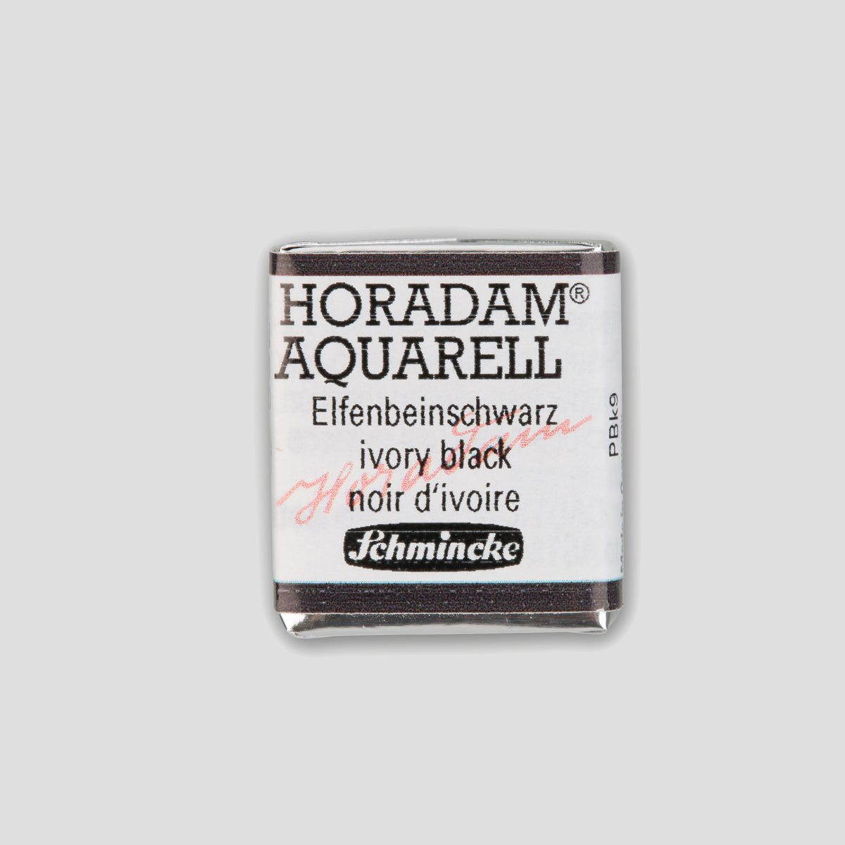 Schmincke Horadam® Half pan 780 Ivory black 1