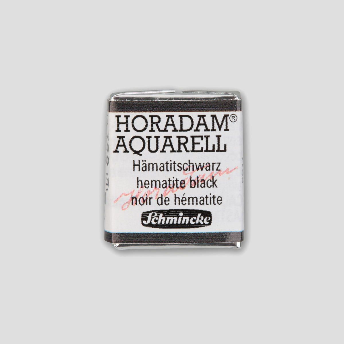 Schmincke Horadam® Half pan 789 Hematite black 3