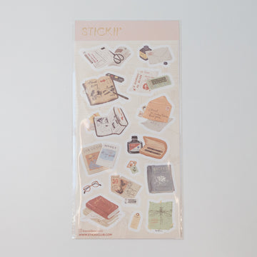 Stickii Stickervel Writing paper