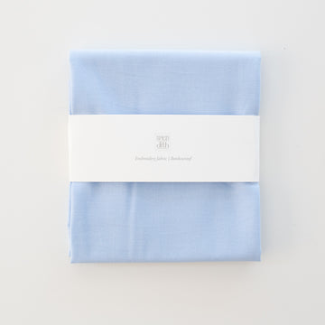 Embroidery fabric Cotton 'Powder blue'