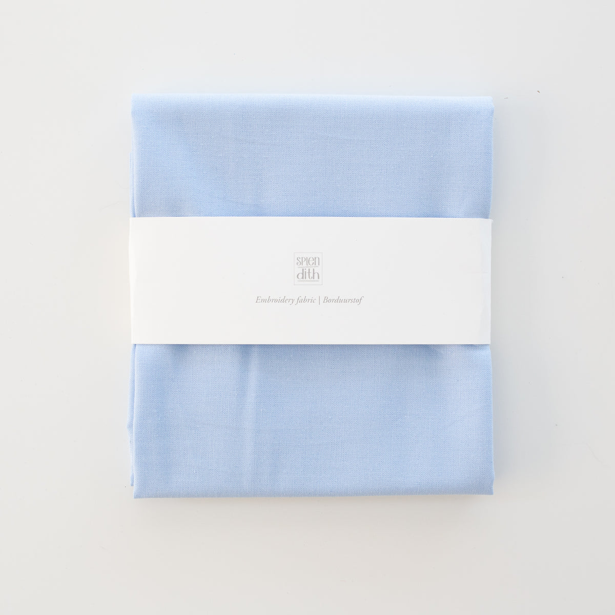 Embroidery fabric Cotton 'Powder blue'