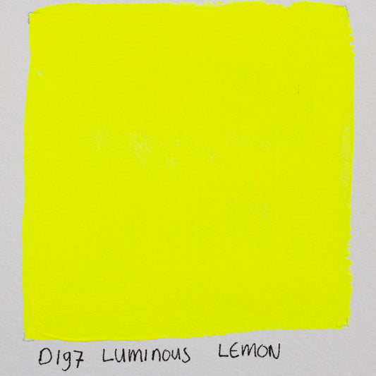 Holbein Acryla Gouache D197 C 'Luminous Lemon'