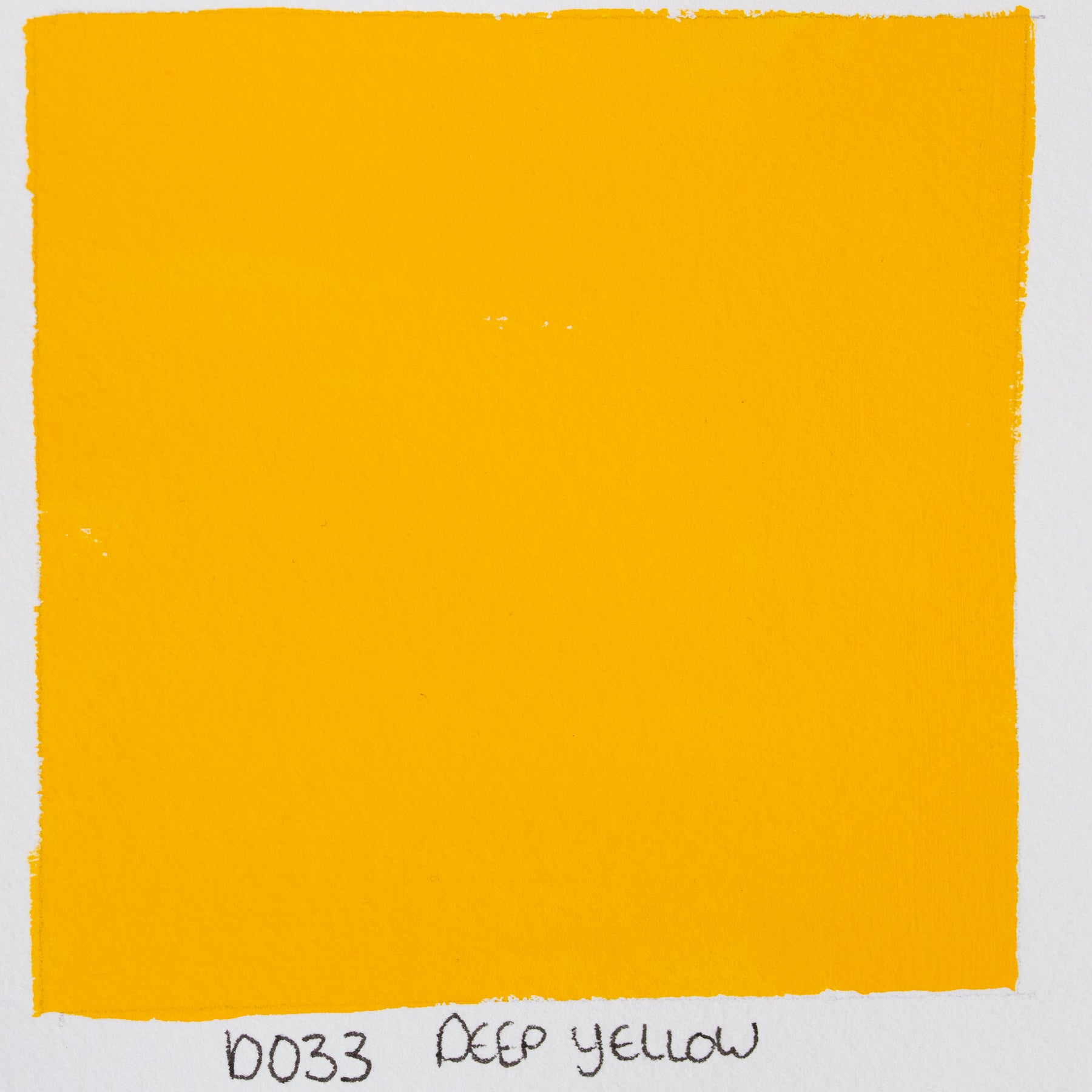 Holbein Acryla Gouache D033 A 'Deep Yellow'