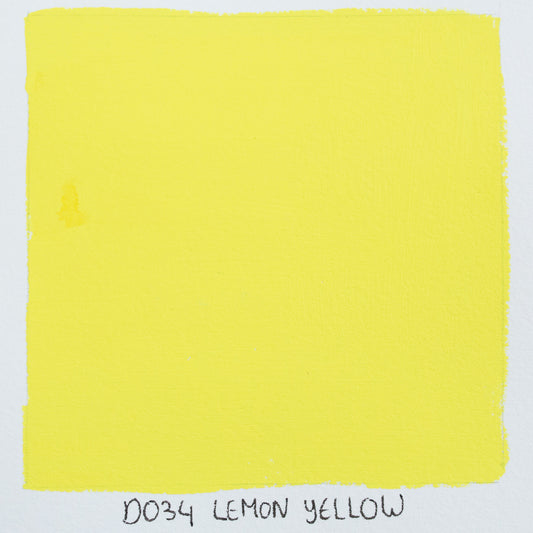 Holbein Acryla Gouache D034 A 'Lemon Yellow'