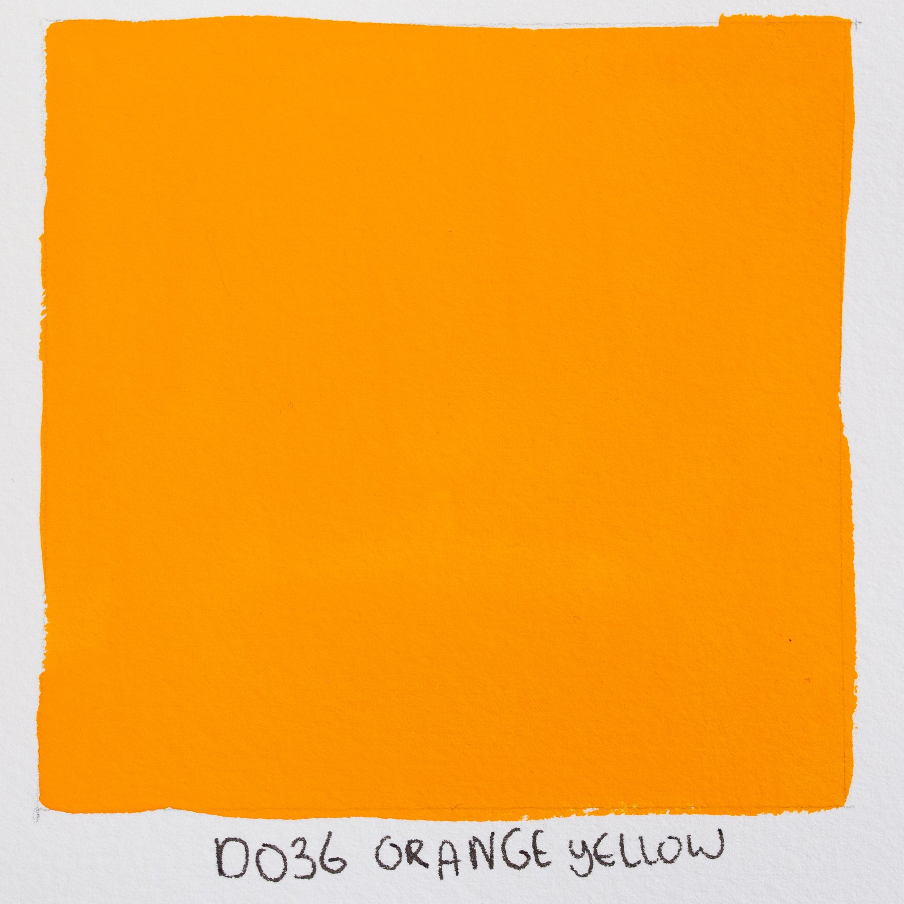 Holbein Acryla Gouache D036 A 'Orange Yellow'
