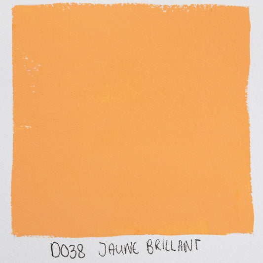 Holbein Acryla Gouache D038 A 'Jaune Brilliant'