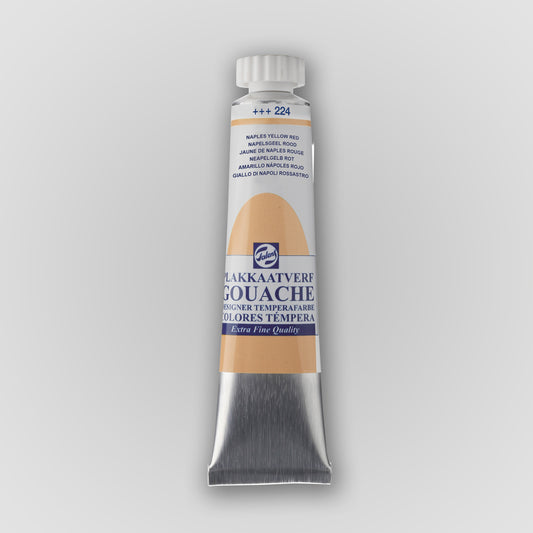 Talens Gouache 20 ml 224 Napelsgeel Rood