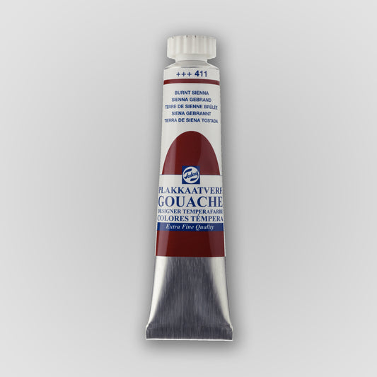 Talens Gouache 20 ml 411 Sienna gebrannt