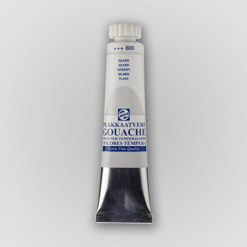 Talens Gouache 20 ml 800 Silber