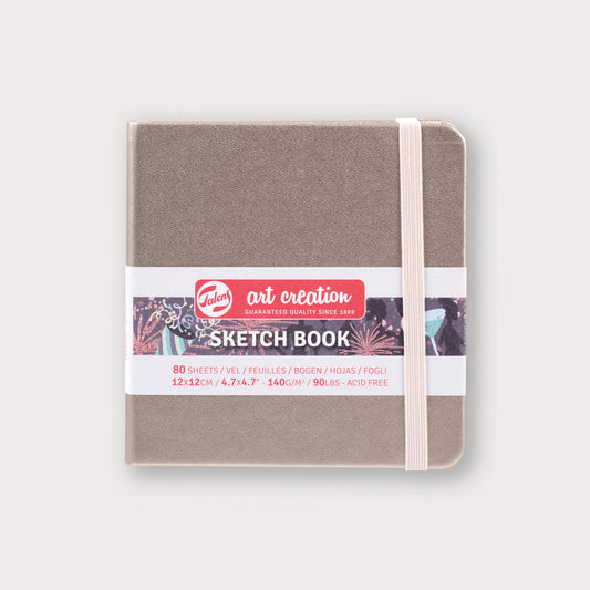 Talens Sketchbook Rose gold 12X12 140g