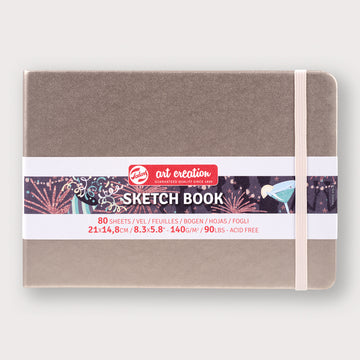 Talens Sketchbook Rose gold 21X15 140g