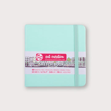 Talens Schetsboek Frismint 12x12 140g