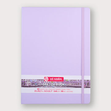 Talens Schetsboek Pastelviolet 21x30 140g