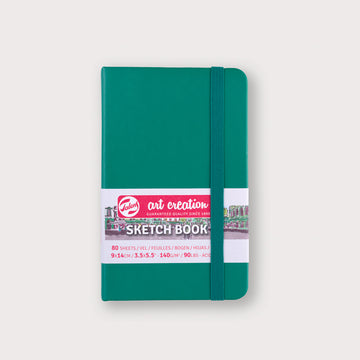 Talens Sketchbook Forest Green 9x14 140g