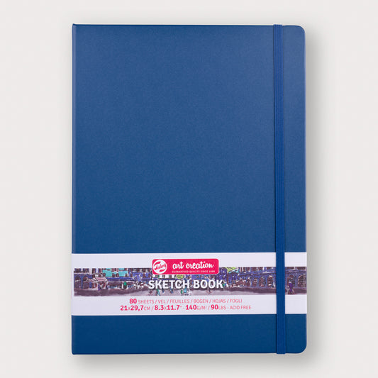 Talens Sketchbook Navy Blue 21x30 140g