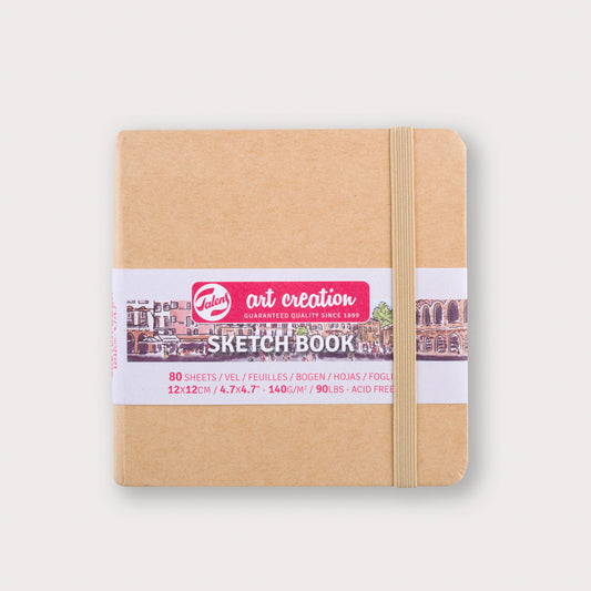 Talens Sketchbook Kraft 12x12 140g