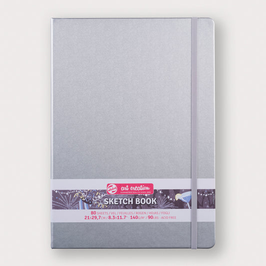 Talens Sketchbook Silver 21X30 140g