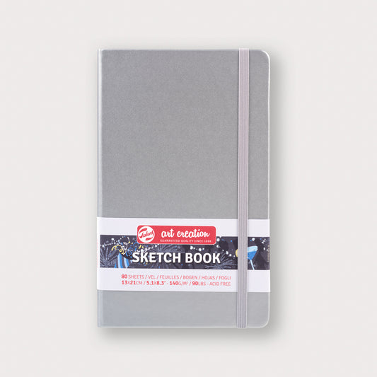 Talens Sketchbook Silver 13X21 140g