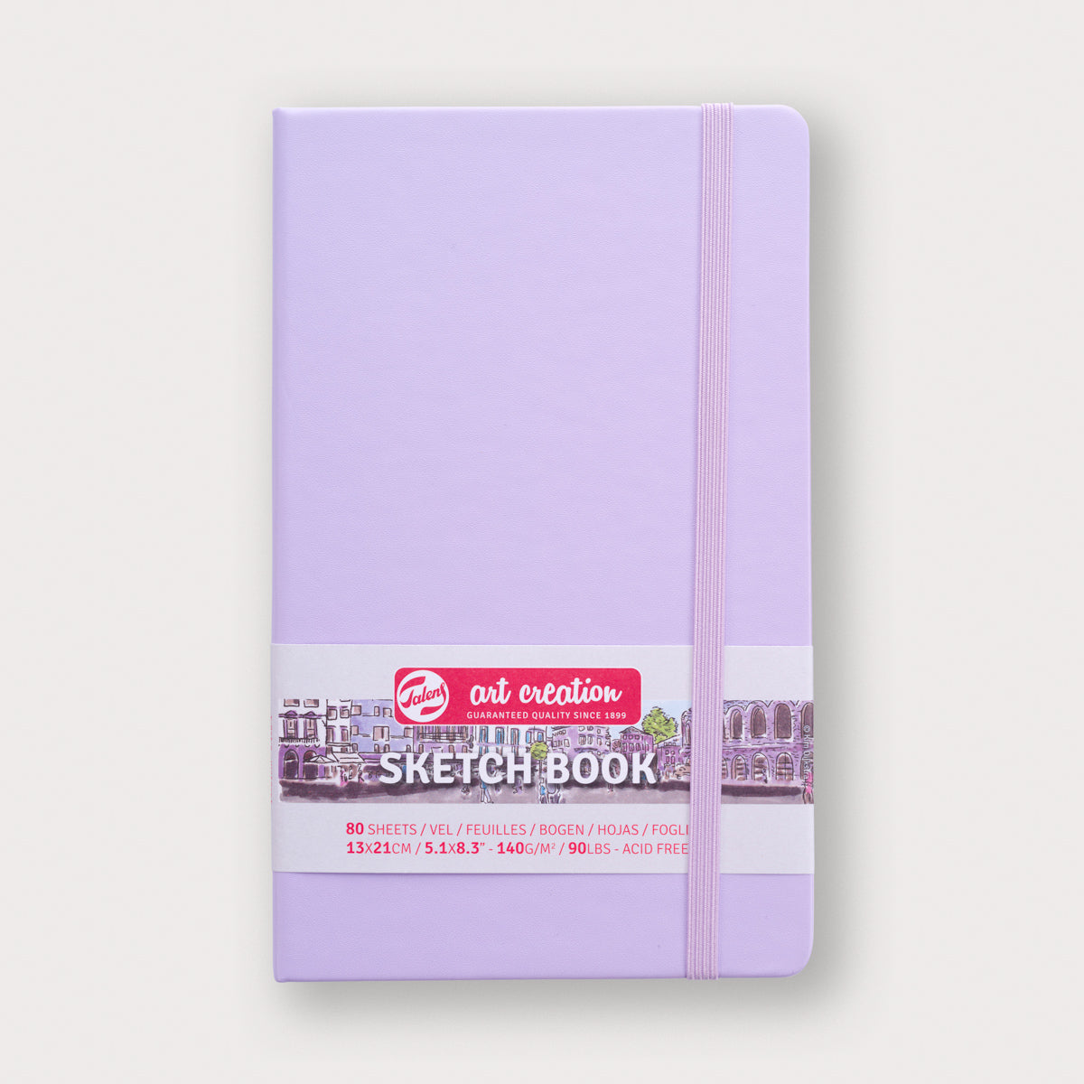 Talens Schetsboek Pastelviolet 13x21 140g