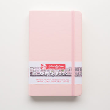 Talens Schetsboek Pastel Pink 13x21cm 140g