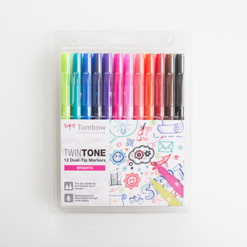 Tombow Twin Tone Brights