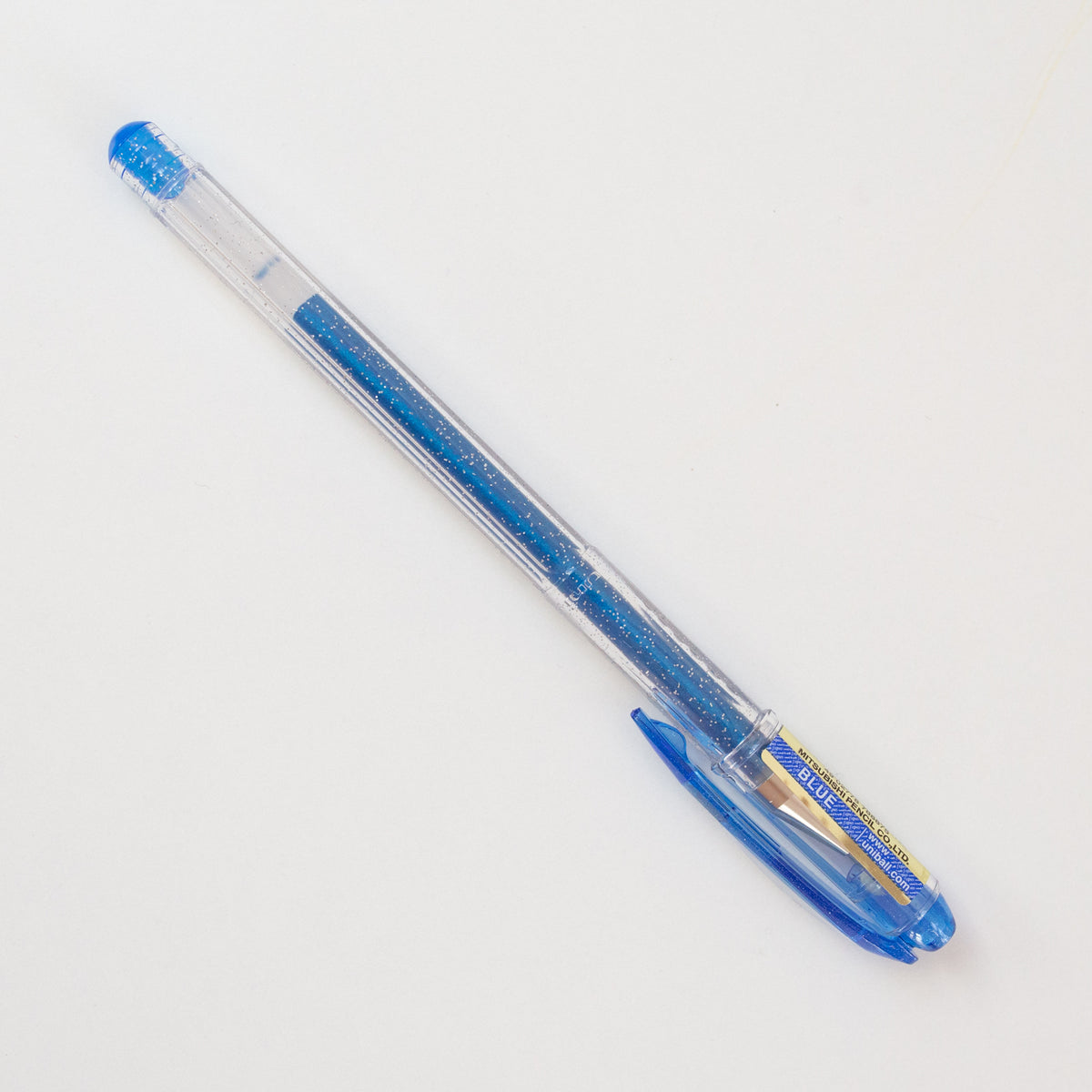 Uni-ball Signo Gel Pen Glitter Blue