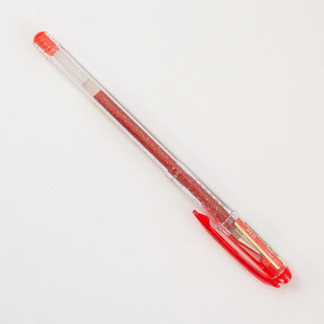 Uni-ball Signo Gel Pen Glitter Red