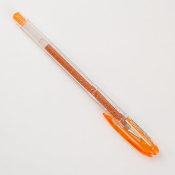 Uni-Ball Signo Gelstift Glitzer Orange