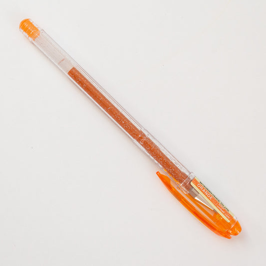 Uni-Ball Signo Gelstift Glitzer Orange