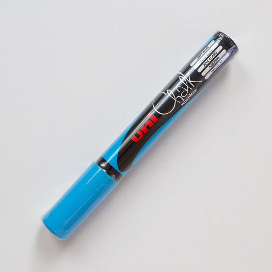 Uni Chalk marker medium Light blue