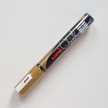 Uni Kreidemarker mittel Gold