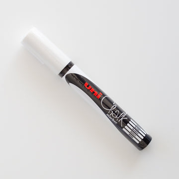 Uni Chalk marker White Medium