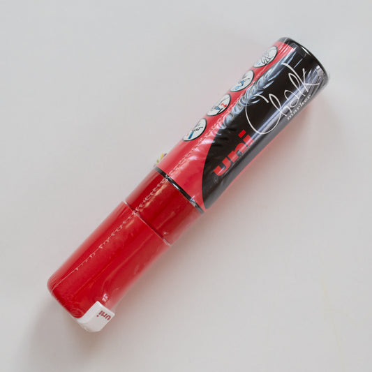 Uni Chalk Marker Wide Red