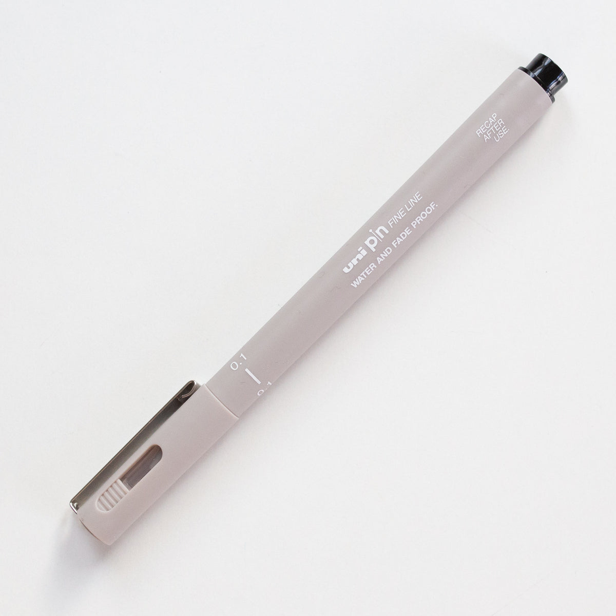 Uni Pin Fineliner 0.1mm Light Gray