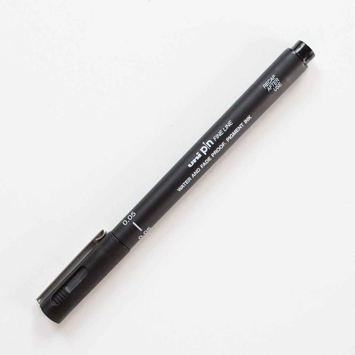 Uni Pin Fineliner 0.05mm Black