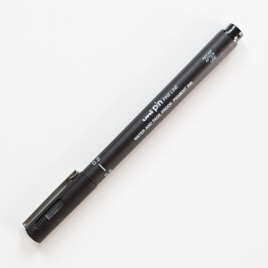 Uni Pin Fineliner 0.2 mm Black