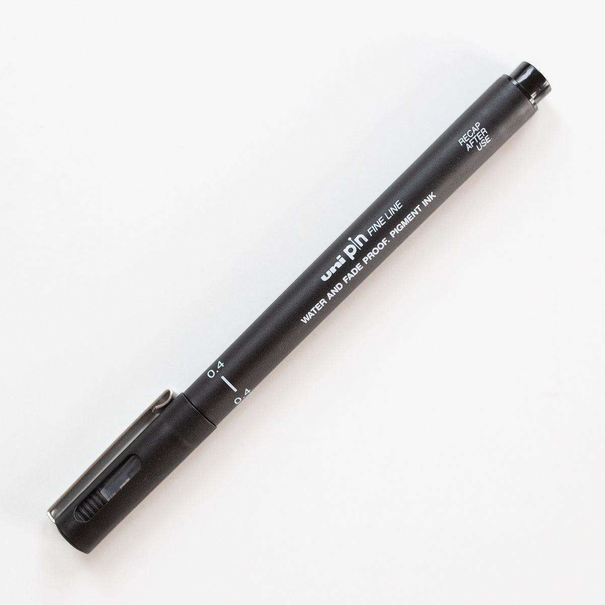 Uni Pin Fineliner 0.4 mm Black