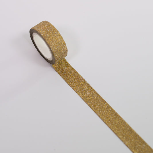 Washi Tape Bronze Glitzer