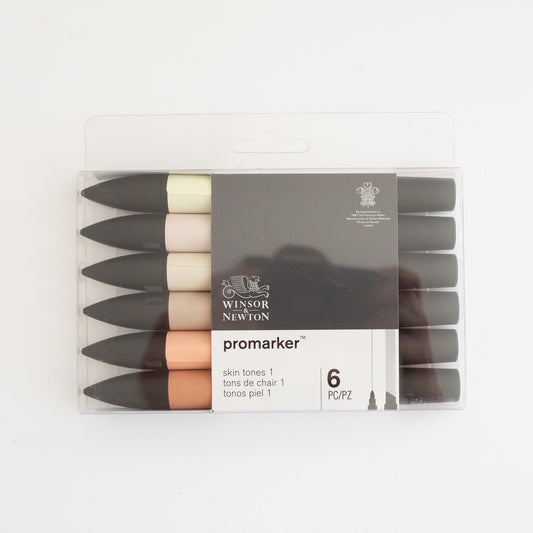 Winsor & Newton Promarker Set Skin Tones 1