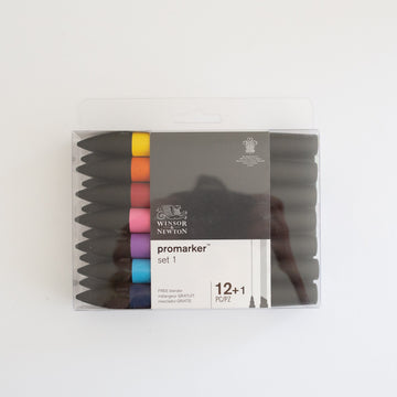 Winsor & Newton Promarker Set 12+1 set 1