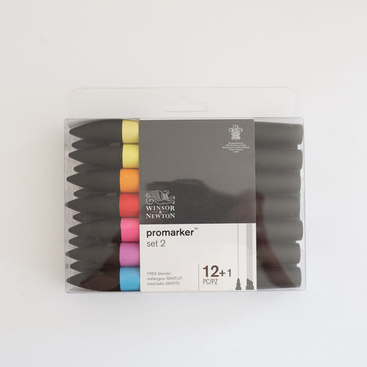 Winsor & Newton Promarker Set 12+1 set 2