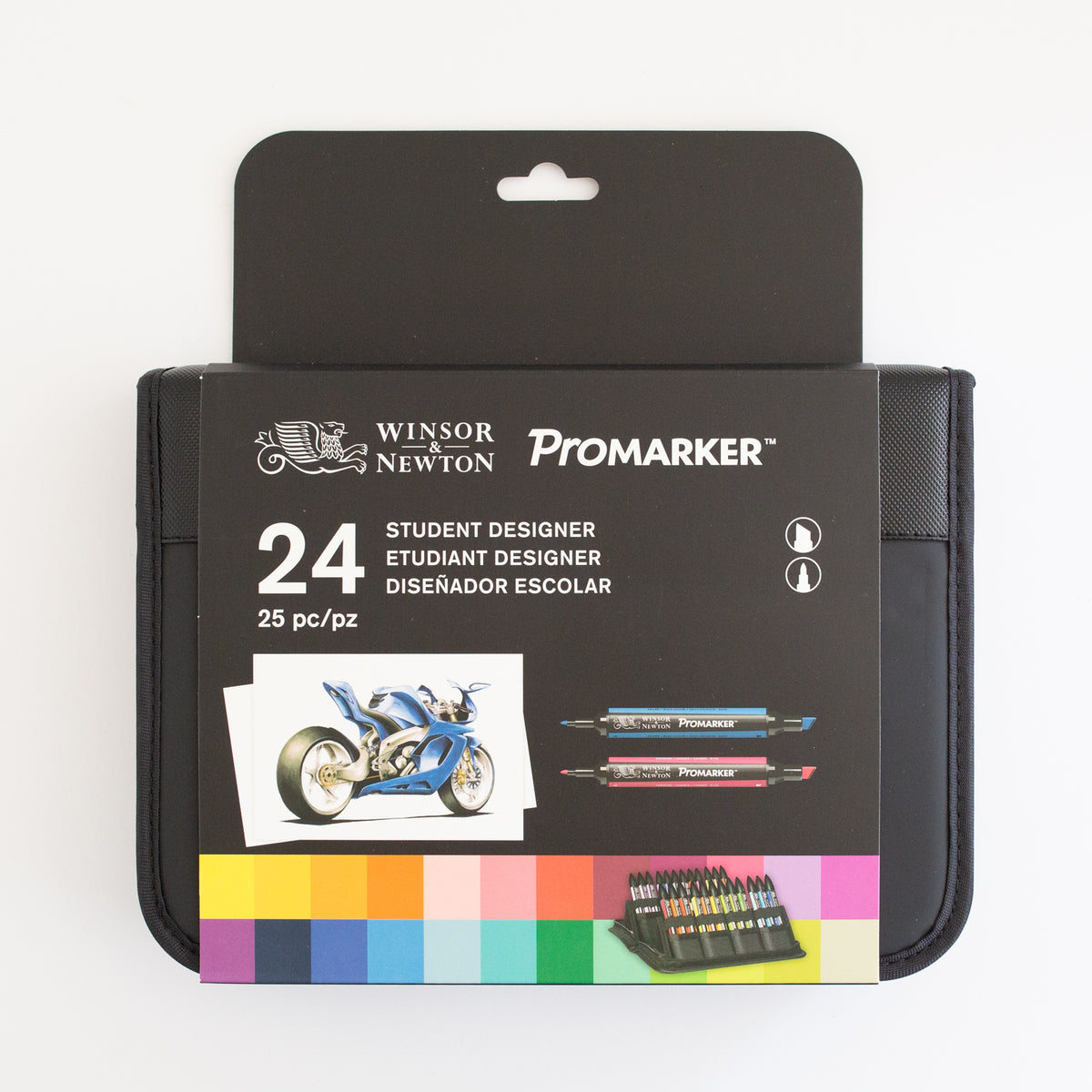 Winsor & Newton Promarker Set 24+1 Student Designer