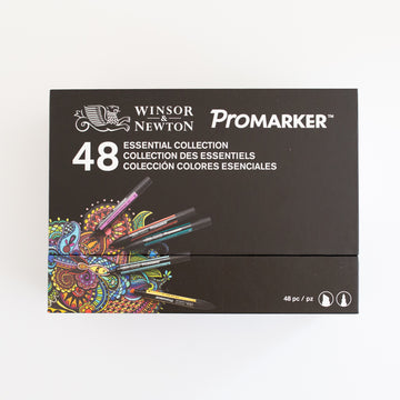 Winsor & Newton Promarker Set 48 Essential Collection