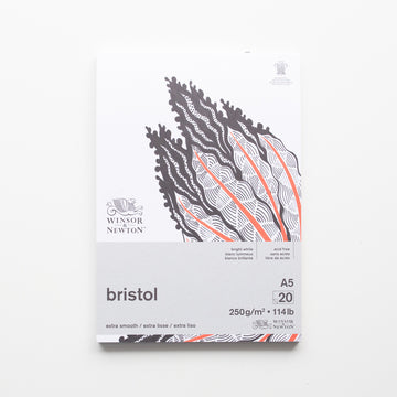 Winsor &amp; Newton Bristol 250g 20 sheets A5